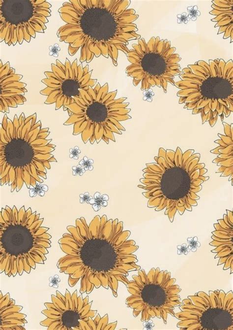 simple flower drawing background