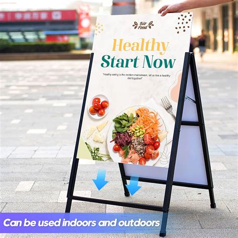 Buy Heavy Duty A- Frame Sidewalks Poster stand 24 x 36 Inch Outdoor ...