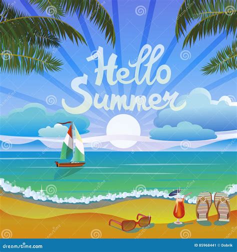 暑假和旅行设计 向量例证. 插画 包括有 海岛, 愉快, 人兽交, 广告, 框架, 蓝色, 抽象, 背包 - 85968441