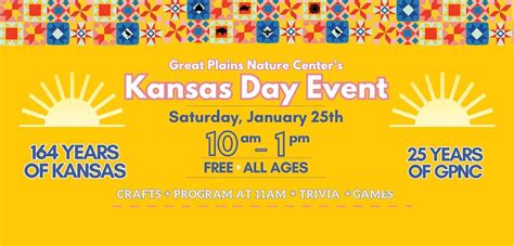 Kansas Day 2025 - Celebrating 25 Years of the GPNC!, 6232 E 29th St N ...
