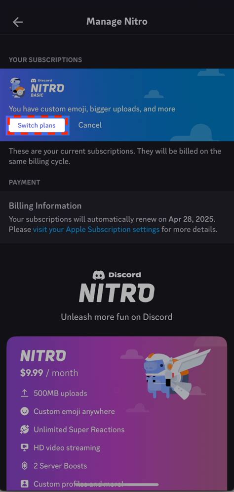 How to Upgrade Your Nitro Subscription – Discord