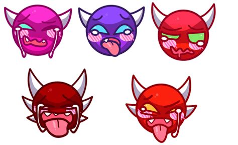 Demon Ahegao Texture pack OUT : r/GDafterDark