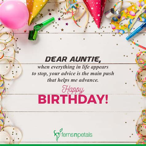 Best Happy Birthday Quotes, Wishes For Aunty - Ferns N Petals