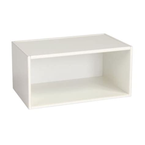 Abbeville Stacking Cabinet Organizer with Solid Wood Frame & Open Shelves