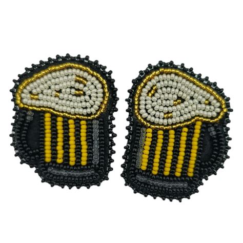 Buy Beachwear, Movie theme Beaded seed bead earring, Quirky multicolor ...