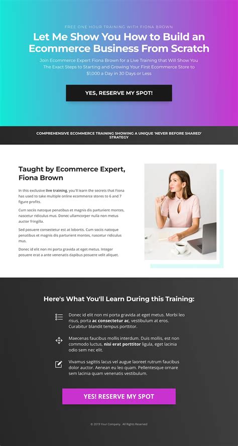 Image result for Webinar Registration Website Sample