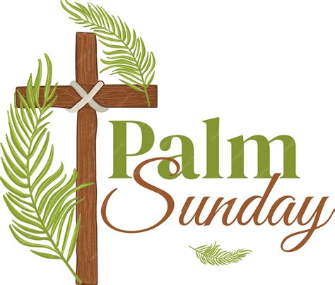 Premium Vector | Palm sunday, holy day,week vector illustration