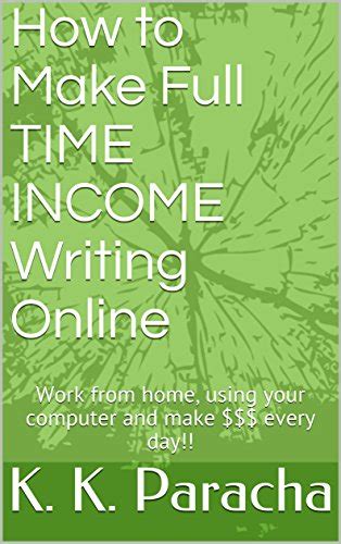 Make Six-Figure Income Writing Online : Work from home, using your ...