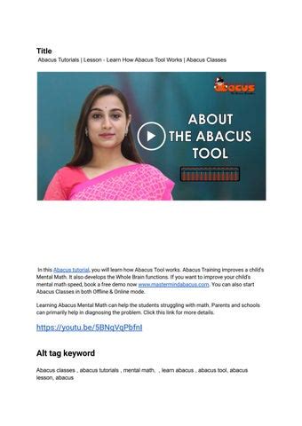 Image result for Abacus Tutorial for Beginners