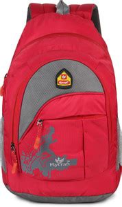 Flycraft simn.1545 red styles 25 L Backpack red - Price in India ...