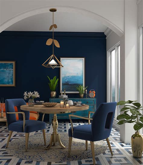 7 Calming Blue Dining Room Ideas