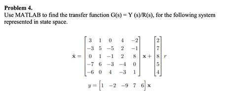 Image result for Transfer Function From a Matrix MATLAB