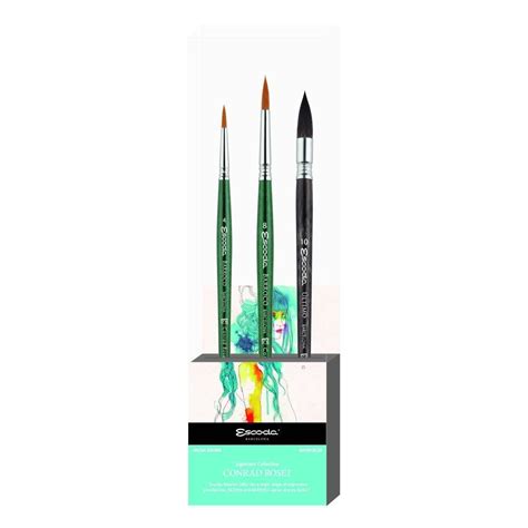 Escoda Signature Collection Brush Set - Conrad Roset - Set 1 - Ultimo ...
