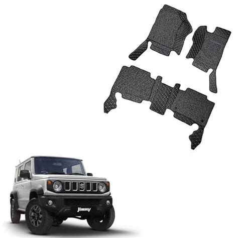 ROYALTECH Faux Leather 7D Car Floor Mat, 7-Layered Protection with ...