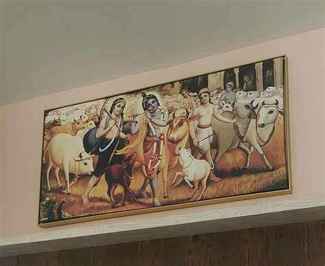 Shree Krishna with Balram Canvas Wall Painting – Vibecrafts