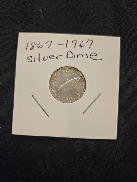 1867-1967 Silver dime