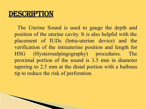 Gynecological and obstetrics Instruments | PDF