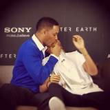 Will Smith Kisses Jaden on the Lips During Interview