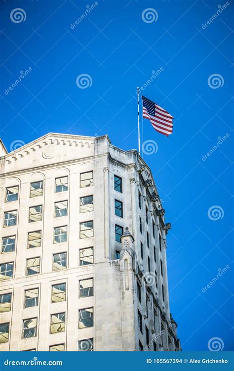 Tall Buildings Tower Over Charlotte North Carolina Stock Photo - Image ...