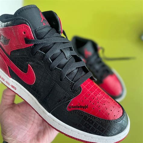 Air Jordan 1 Black Red Laces at Savannah Derrington blog