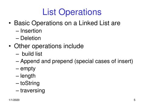 Image result for List Operations