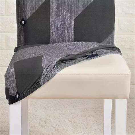 Elastic Chair Cover(Grey Prism) – House of quirk