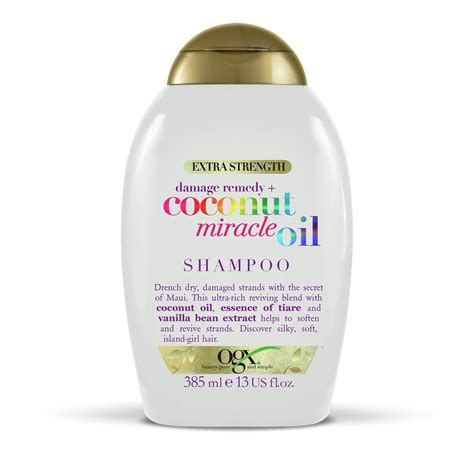 OGX Damage Remedy Coconut Miracle Oil Shampoo 385ml review | 9.3 / 10