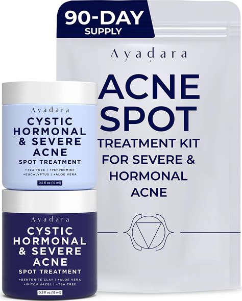 Amazon.com: Ayadara Day & Night Cystic Acne Spot Treatment, Hormonal Acne Treatment For Daytime ...