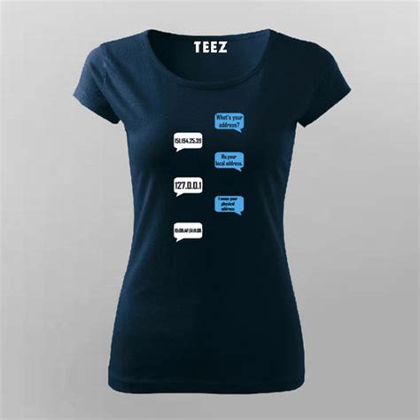 What Is Your Address 151.194.25.39 Funny Networking T-shirt for Women