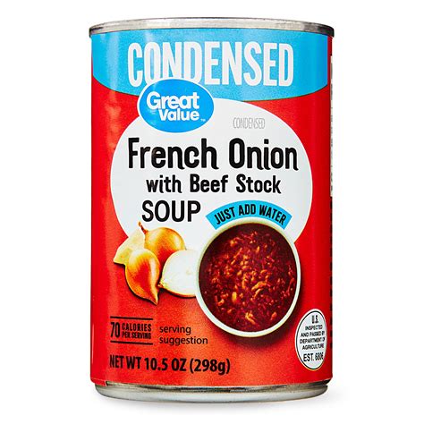 Brandclub - Great Value Condensed French Onion Soup with Beef Stock, 10.5 oz