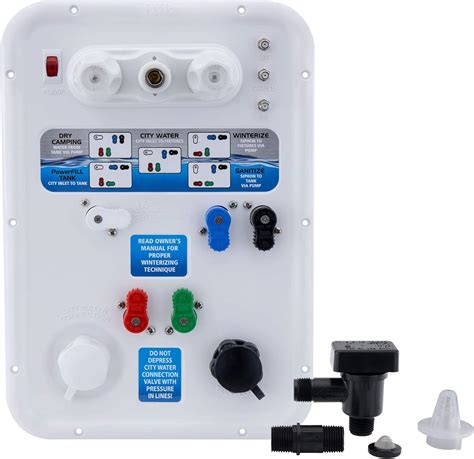 Buy RecPro RV Water Management Panel | Nautilus P1 | 8-Function City ...