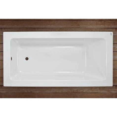 Jaquar Fonte Built-in Acrylic Bath Tub - 1500 x 750 x 400 mm (White ...