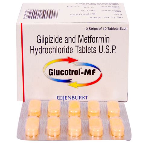 Glucotrol MF Tablet 10's Price, Uses, Side Effects, Composition ...