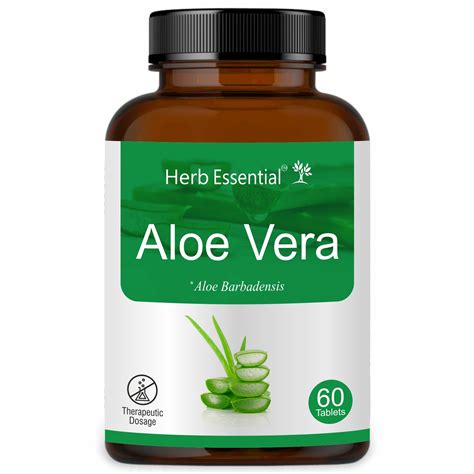 Aloevera (Aloe barbadensis miller) Tablets 60 – Herb Essential