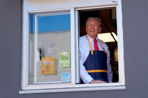 Trump McDonald’s appearance leads to calls to boycott fast-food ...