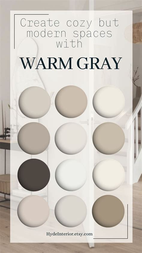 Sherwin Williams Warm Gray Color Palette, 12 Sherwin-williams Paints ...
