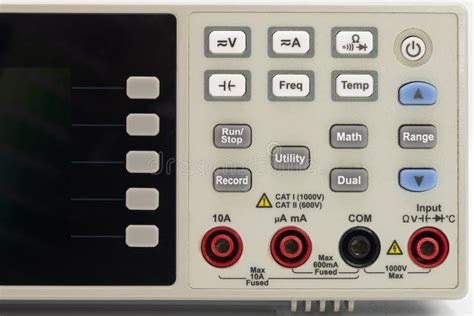 Image result for Digital Multimeter Front Panel Diagram