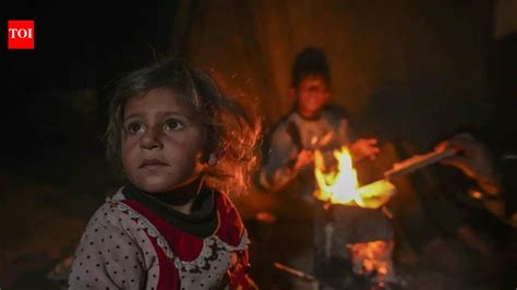Damaged shelters, shortage of firewood and clothing: Thousands of ...