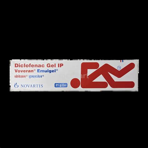 VOVERAN EMULGEL 21 GM, Price, Composition & Generic Alternatives - Medkart