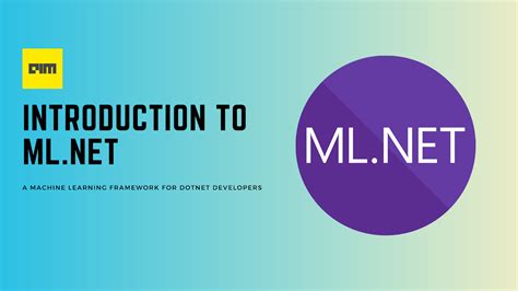 Image result for ML.NET Introduction