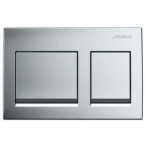 Geberit Alpha 25 Actuator Plate Square Matt Chrome 115.045.46.3 | iRely ...