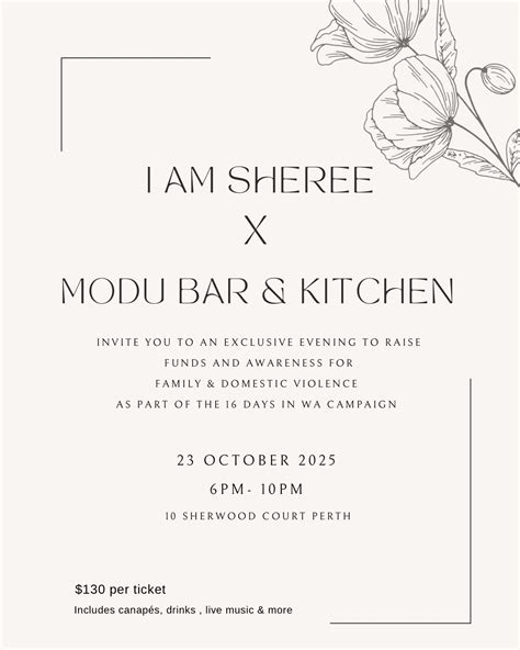 I AM SHEREE X MODU BAR & KITCHEN - Launch of 16 Days in WA , Modu Bar ...