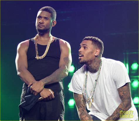 Chris Brown is Usher's Surprise Guest Performer at UR Experience ...