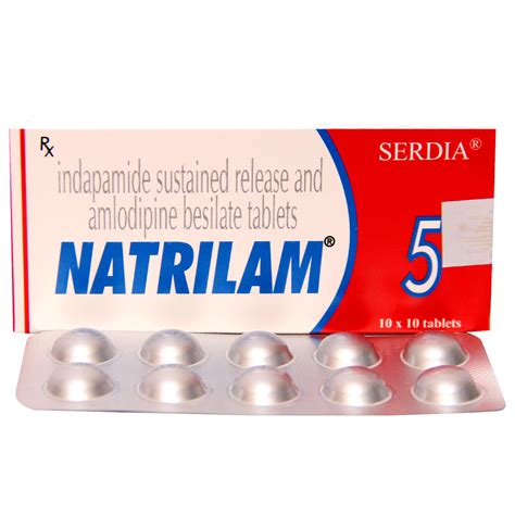 Natrilam 5 Tablet 10's Price, Uses, Side Effects, Composition - Apollo ...