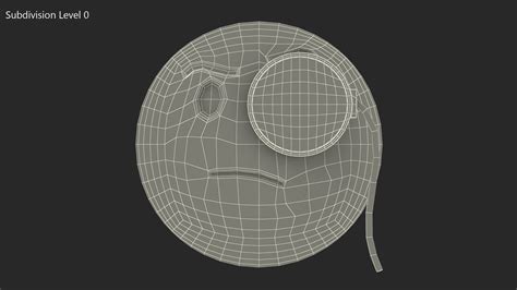 3D Face with Monocle Emoji model | 3D Molier International