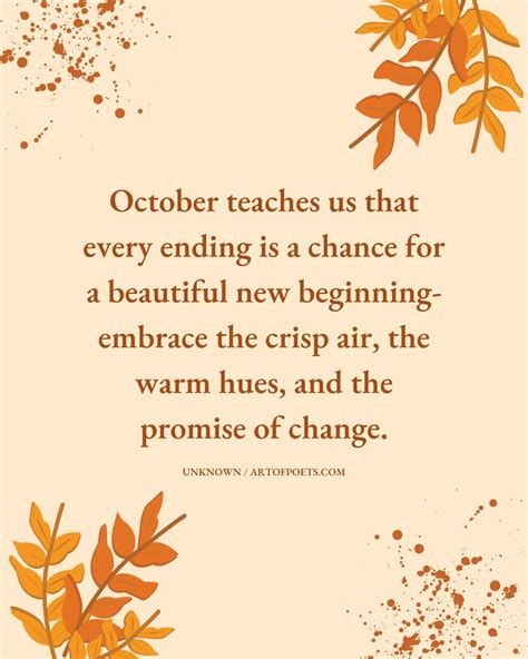 47 Hello & Inspirational October Quotes 2025 (Positive October Quotes)