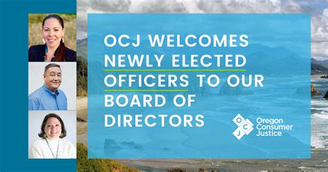 New Officers Named to OCJ’s Board of Directors - Oregon Consumer Justice