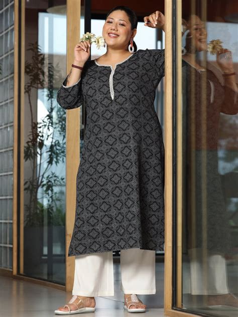 Buy Trendy Plus Size Kurtis for women Online| Libas