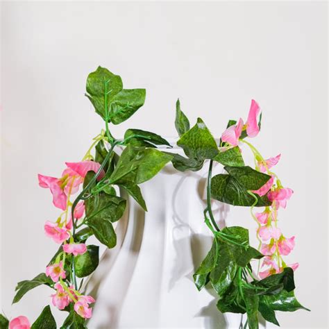 Party Decor Floral Vine Set of 2 Pink Online - Premium Artificial ...