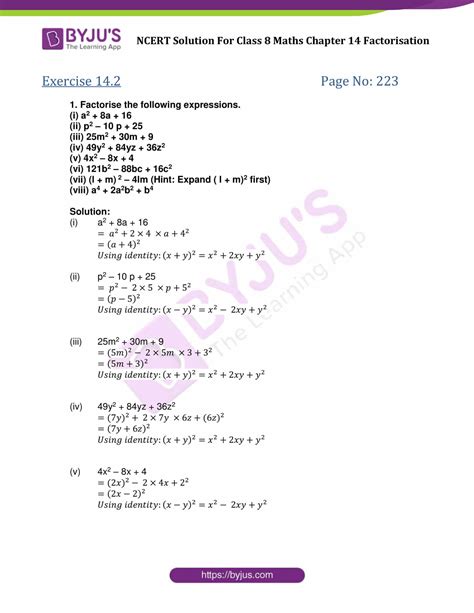 Image result for Class 8th Complete Chapter Factorisation